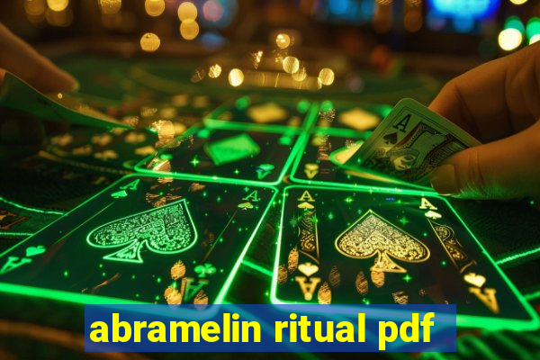 abramelin ritual pdf